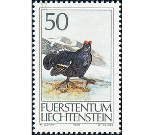 hunt  - Liechtenstein 1990 - 50 Rappen