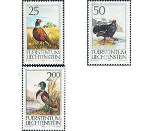 hunt  - Liechtenstein 1990 Set