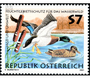 Hunting and environment  - Austria / II. Republic of Austria 2001 - 7 Shilling