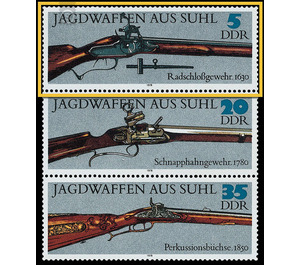 Hunting weapons from Suhl  - Germany / German Democratic Republic 1978 - 5 Pfennig