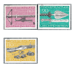 hunting weapons  - Liechtenstein 1980 Set