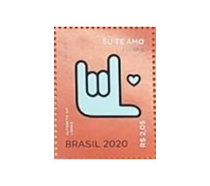 I Love You in Brazilian Sign Language - Brazil 2020 - 2.05