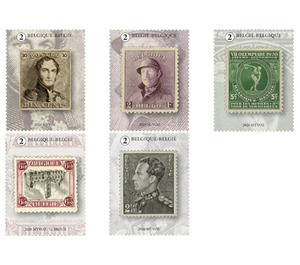 Iconic Belgian Stamps (2020) - Belgium 2020 Set