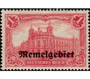 Imperial Post Office Berlin, overprint Memel-Area - Germany / Old German States / Memel Territory 1920 - 1