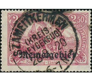 Imperial Post Office Berlin, overprint Memel-Area - Germany / Old German States / Memel Territory 1920 - 2.50