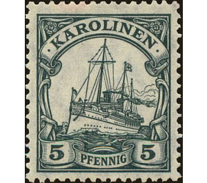 Imperial Yacht "SMS Hohenzollern" - Micronesia / Caroline Islands 1923 - 5