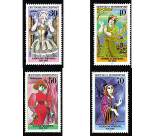 Important German women  - Germany / Federal Republic of Germany 1976 Set