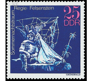 Important theater productions by Bertolt Brecht, Walter Felsenstein and Wolfgang Langhoff  - Germany / German Democratic Republic 1973 - 25 Pfennig