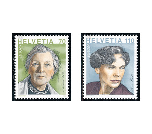 Important women  - Switzerland 1996 Set