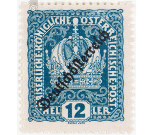 Imprint 'German Austria'  - Austria / Republic of German Austria / German-Austria 1918 - 12 Heller