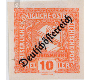 Imprint 'German Austria'  - Austria / Republic of German Austria / German-Austria 1919 - 10 Heller