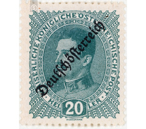 Imprint 'German Austria'  - Austria / Republic of German Austria / German-Austria 1919 - 20 Heller