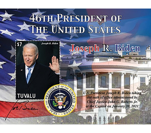 Inauguration of Joe Biden as US President - Polynesia / Tuvalu 2021