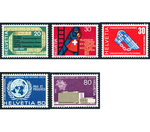 inauguration  - Switzerland 1970 Set