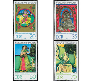 Indian miniatures  - Germany / German Democratic Republic 1979 Set