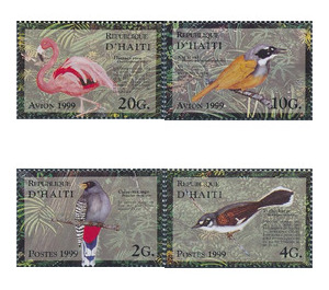 Indigenous Birds - Caribbean / Haiti 1999 Set