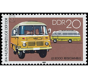 Industrial distribution for automotive technology (IFA): commercial vehicles  - Germany / German Democratic Republic 1982 - 20 Pfennig