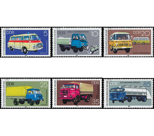 Industrial distribution for automotive technology (IFA): commercial vehicles  - Germany / German Democratic Republic 1982 Set