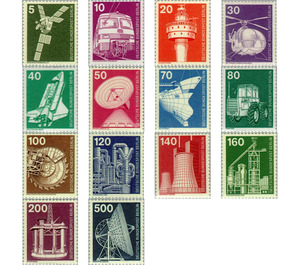 Industry and Technology - Germany / Berlin 1975 Set