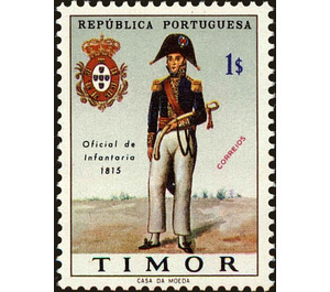 Infantry Officer 1815 - Timor 1967 - 1