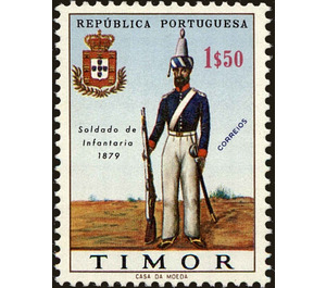 Infantryman 1879 - Timor 1967 - 1.50