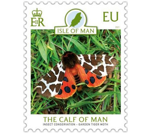 Insect Conservation : Garden Tiger Moth - Great Britain / British Territories / Isle of Man 2021