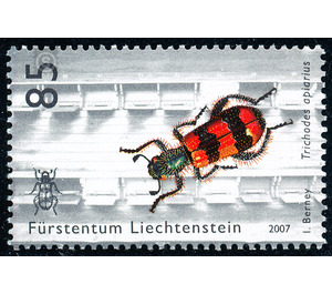 insects  - Liechtenstein 2007 - 85 Rappen