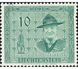 Int. Scoutmaster conference  - Liechtenstein 1953 - 10 Rappen