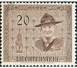 Int. Scoutmaster conference  - Liechtenstein 1953 - 20 Rappen