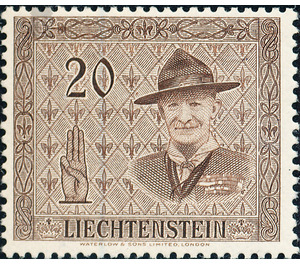 Int. Scoutmaster conference  - Liechtenstein 1953 - 20 Rappen