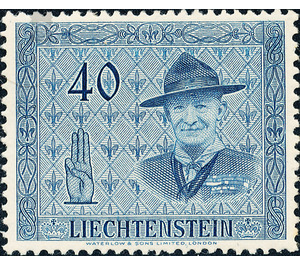Int. Scoutmaster conference  - Liechtenstein 1953 - 40 Rappen