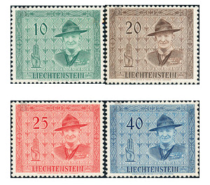 Int. Scoutmaster conference  - Liechtenstein 1953 Set