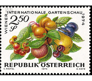 Intern. horticultural show  - Austria / II. Republic of Austria 1974 - 2.50 Shilling