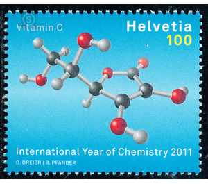 Intern. Year of Chemistry  - Switzerland 2011 - 100 Rappen