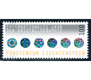 Intern. Year of crystallography  - Liechtenstein 2014 - 100 Rappen