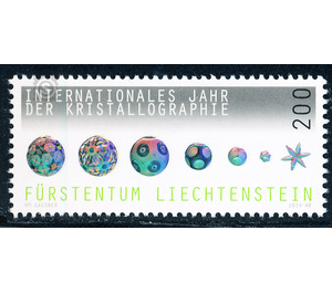 Intern. Year of crystallography  - Liechtenstein 2014 - 200 Rappen