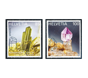 Intern. Year of crystallography  - Switzerland 2014 Set