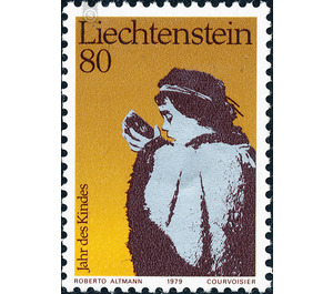 Intern. Year of the child  - Liechtenstein 1979 - 80 Rappen