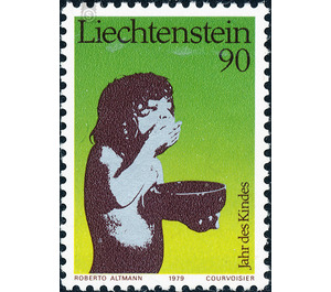 Intern. Year of the child  - Liechtenstein 1979 - 90 Rappen