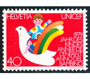 Intern. Year of the child  - Switzerland 1979 - 40 Rappen