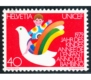 Intern. Year of the child  - Switzerland 1979 - 40 Rappen