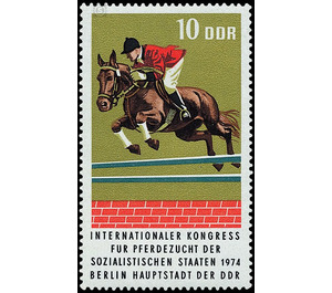 International Congress for Horse Breeding of the Socialist States, Berlin 1974  - Germany / German Democratic Republic 1974 - 10 Pfennig