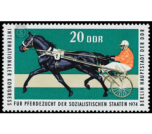 International Congress for Horse Breeding of the Socialist States, Berlin 1974  - Germany / German Democratic Republic 1974 - 20 Pfennig