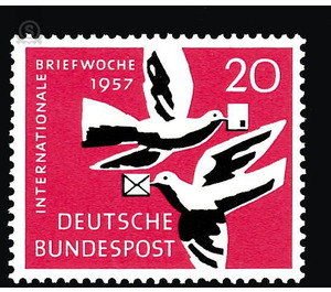 International Letter Week  - Germany / Federal Republic of Germany 1957 - 20