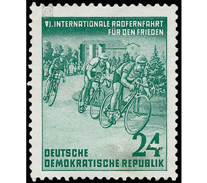 International Long Distance Cycling for Peace Prague-Berlin-Warsaw  - Germany / German Democratic Republic 1953 - 24 Pfennig