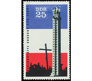 International memorials  - Germany / German Democratic Republic 1966 - 25 Pfennig