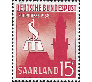 International Saarmesse 1958 - Germany / Saarland 1958 - 1,500 Pfennig