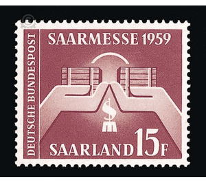 International Saarmesse 1959 - Germany / Saarland 1959 - 1,500 Pfennig