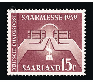 International Saarmesse 1959 - Germany / Saarland 1959 - 1,500 Pfennig