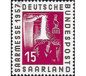 International Saarmesse - Germany / Saarland 1957 - 15 franc